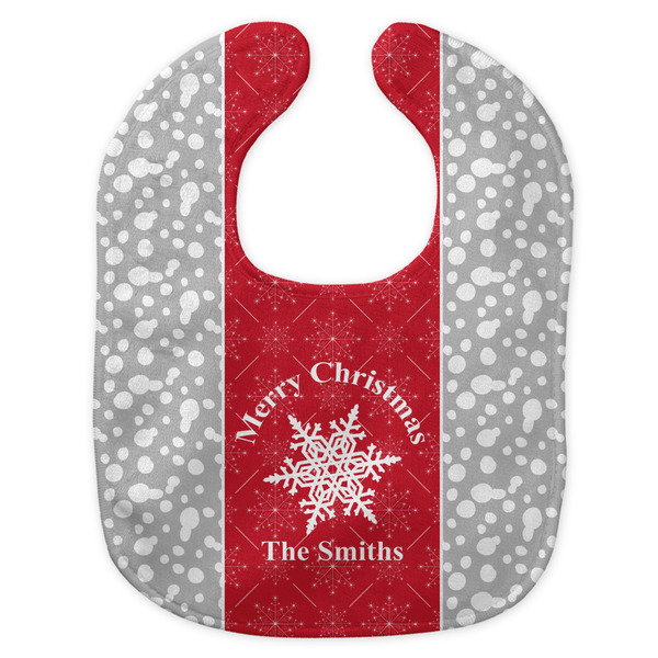 Snowflakes New Bib Flat Approval