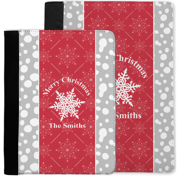 Snowflakes Notebook Padfolio - MAIN