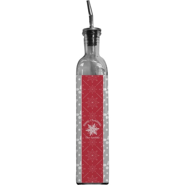 Custom Snowflakes Oil Dispenser Bottle (Personalized)