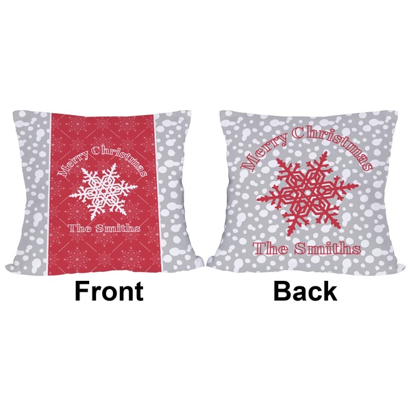Snowflakes Outdoor Pillow - 20x20
