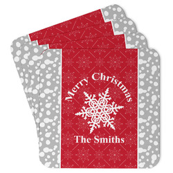 Snowflakes Paper Coasters (Personalized)