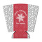Snowflakes Party Cup Sleeves - with bottom - FRONT