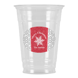 Snowflakes Party Cups - 16oz (Personalized)