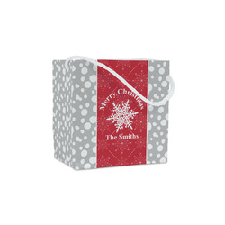 Snowflakes Party Favor Gift Bags - Matte (Personalized)