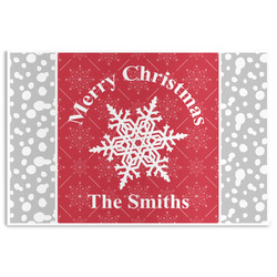 Snowflakes Disposable Paper Placemats (Personalized)