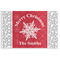 Snowflakes Disposable Paper Placemats (Personalized)