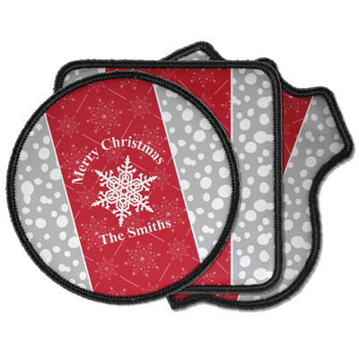 Snowflakes Iron on Patches (Personalized)