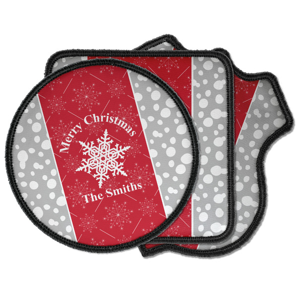 Custom Snowflakes Iron on Patches (Personalized)