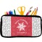 Snowflakes Neoprene Pencil Case (Personalized)