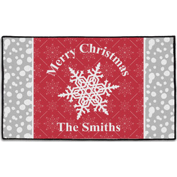 Snowflakes Door Mat - 60"x36" (Personalized)