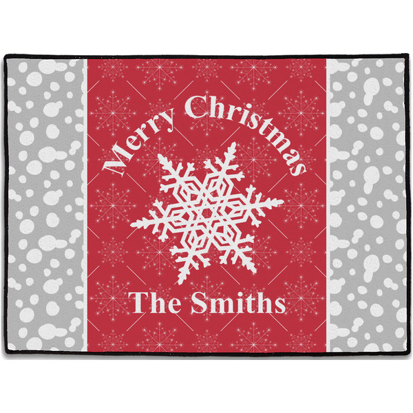 Custom Snowflakes Door Mat (Personalized)