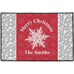 Snowflakes Door Mat - 36"x24" (Personalized)