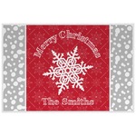 Snowflakes Laminated Placemat w/ Name or Text