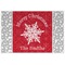 Snowflakes Personalized Placemat (Front)