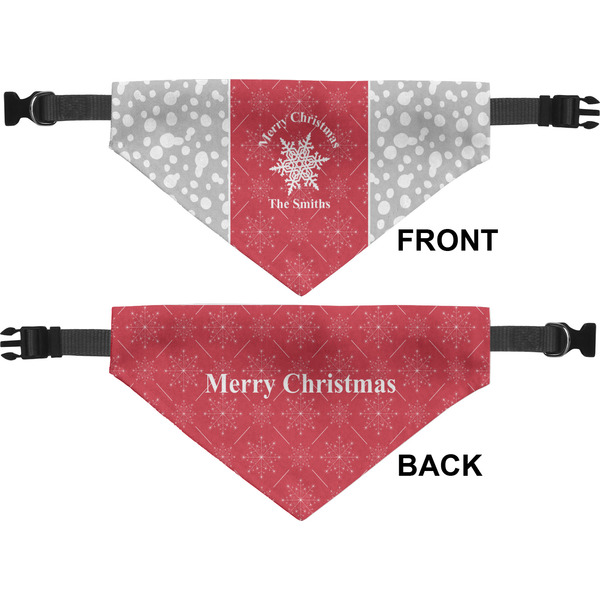 Snowflakes Pet Bandana Approval