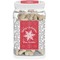 Snowflakes Dog Treat Jar (Personalized)