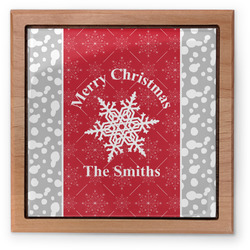 Snowflakes Pet Urn w/ Name or Text