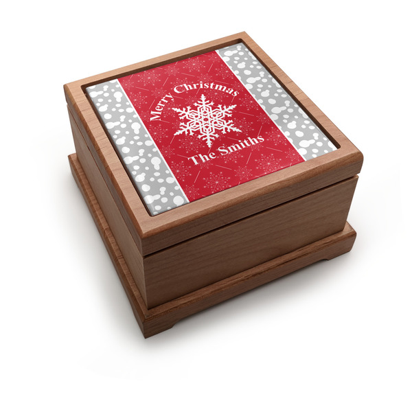 Custom Snowflakes Pet Urn w/ Name or Text