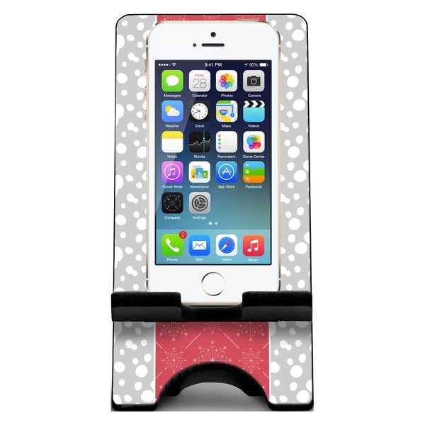 Snowflakes Phone Stand w/ Phone