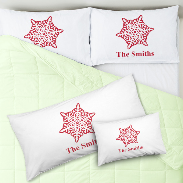 Snowflakes Pillow Cases - LIFESTYLE