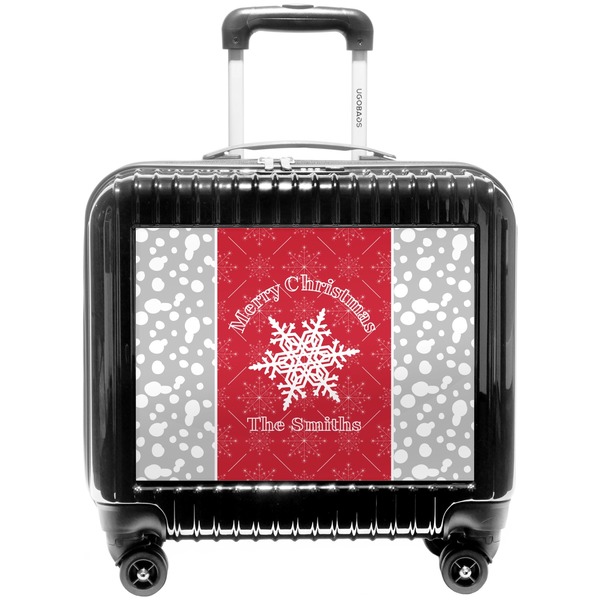 Custom Snowflakes Pilot / Flight Suitcase (Personalized)