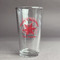 Snowflakes Pint Glass - Two Content - Front/Main