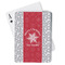 Snowflakes Playing Cards (Personalized)