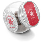 Snowflakes Puppy Treat Jar (Personalized)