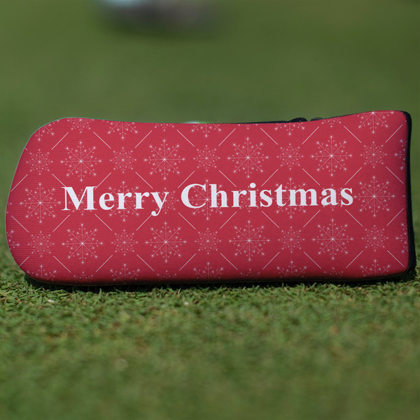 Custom Snowflakes Blade Putter Cover (Personalized)
