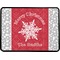 Snowflakes Rectangular Car Hitch Cover w/ FRP Insert