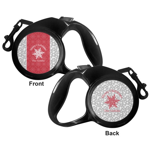 Snowflakes Retractable Dog Leash - Small - Apvl