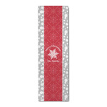 Snowflakes Runner Rug - 2.5'x8' w/ Name or Text
