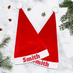 Snowflakes Santa Hat (Personalized)