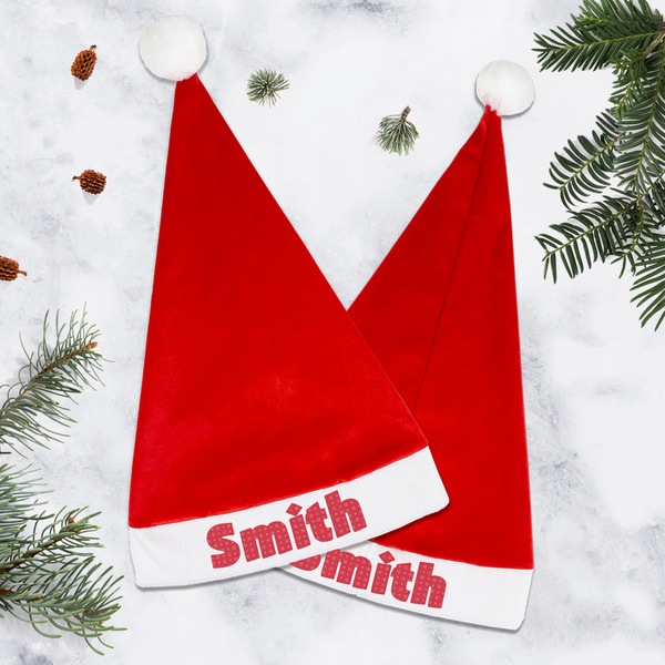 Snowflakes Santa Hat- Main