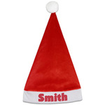 Snowflakes Santa Hat - Front (Personalized)
