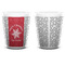 Snowflakes Shot Glass - White - APPROVAL