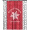 Snowflakes Extra Long Shower Curtain - 70"x84" (Personalized)