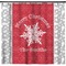 Snowflakes Shower Curtain (Personalized) (Non-Approval)