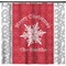 Snowflakes Shower Curtain - Custom Size (Personalized)