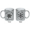 Snowflakes Silver Mug - Approval
