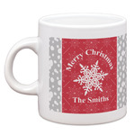 Snowflakes Espresso Cup (Personalized)