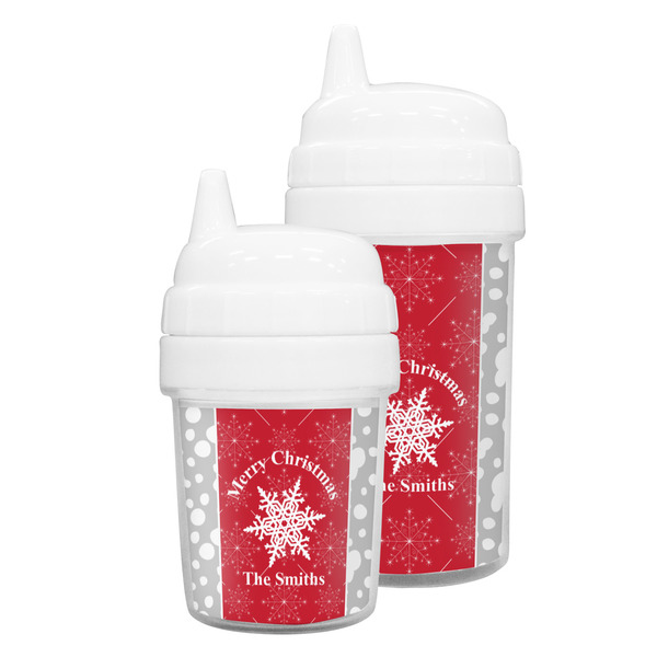 Snowflakes Sippy Cups