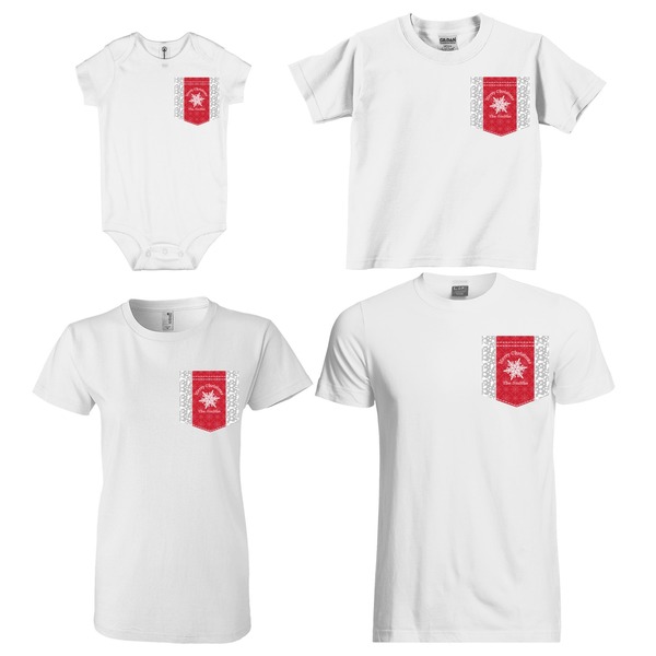 Snowflakes Sized Pockets on Various Products