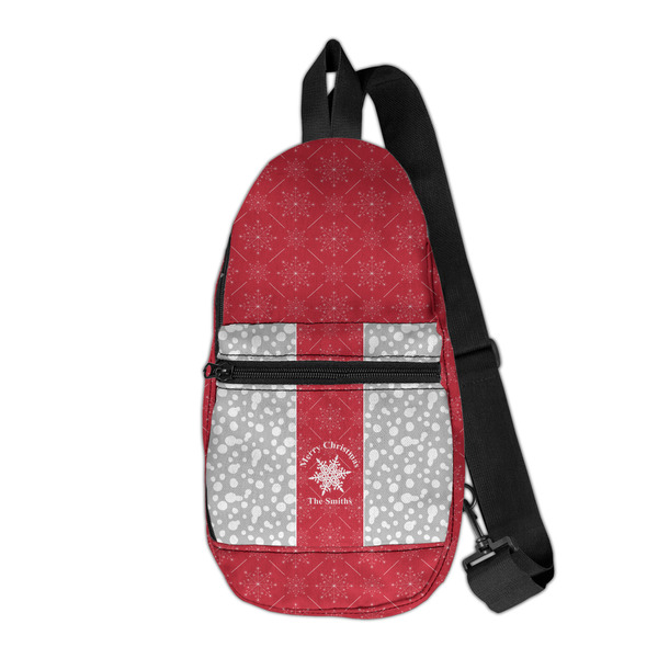 Custom Snowflakes Sling Bag (Personalized)
