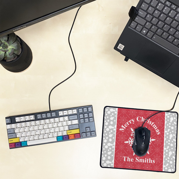 Snowflakes Small Gaming Mats - LIFESTYLE