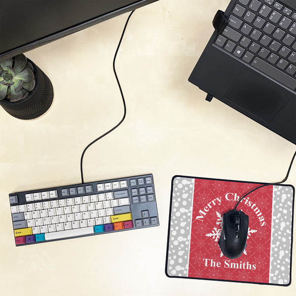 Snowflakes Small Gaming Mats - LIFESTYLE