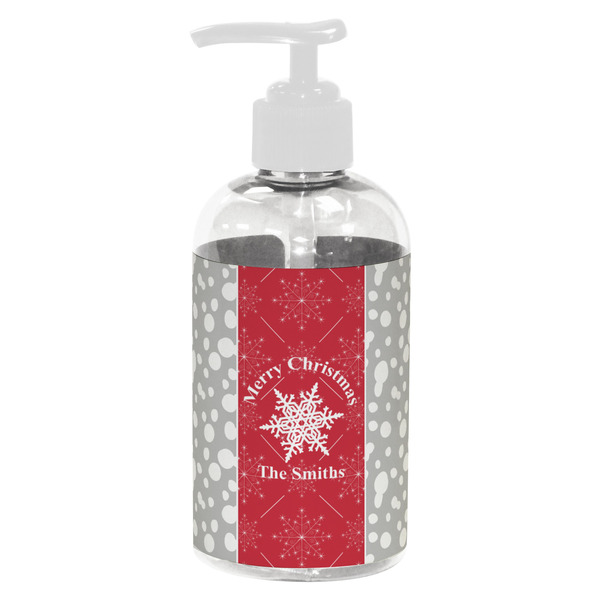 Snowflakes Small Liquid Dispenser (8 oz) - White
