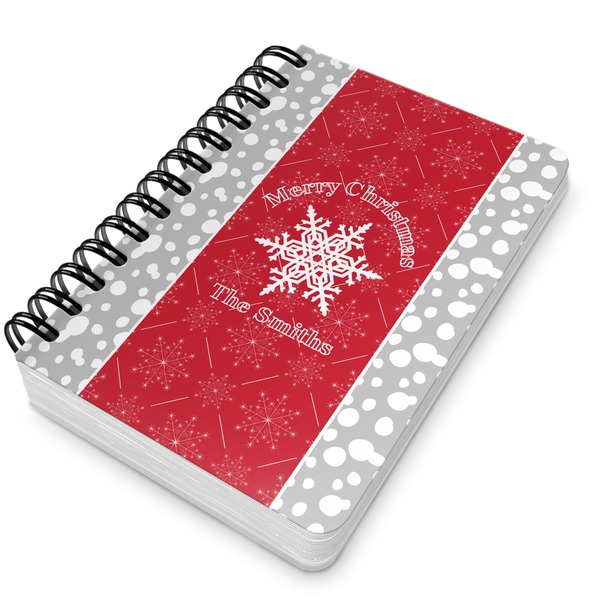 Snowflakes Spiral Journal 5 x 7 - Main