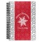 Snowflakes Spiral Notebook (Personalized)