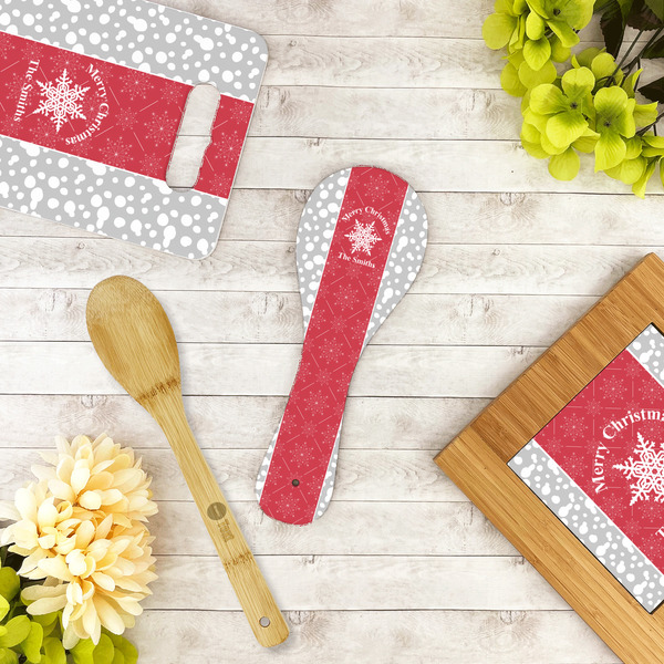 Snowflakes Spoon Rest Trivet - LIFESTYLE